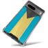 Bahamas Flag Distressed Google Pixel 8a Clear Case
